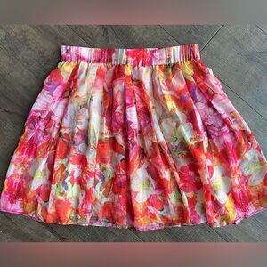 Floral skirt